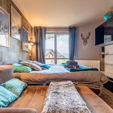Slope Front Ski-in Out Escape Spacious Apartment- In The Center Of Val Thorens