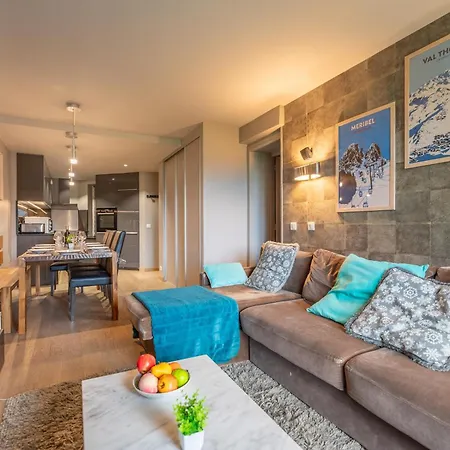 Appartement Slope Front Ski-in Out Escape Spacious Apartment- In The Center Of Val Thorens